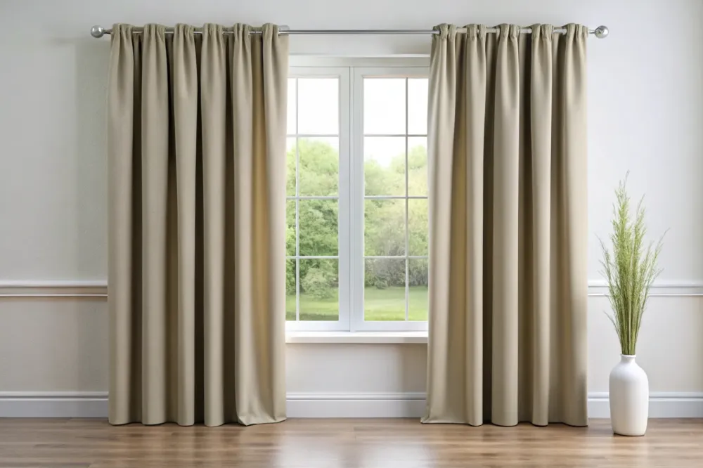 Rideaux beiges