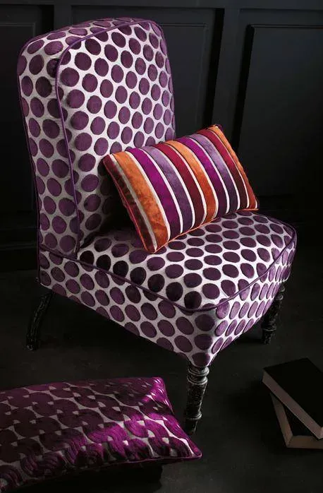 Fauteuil violet